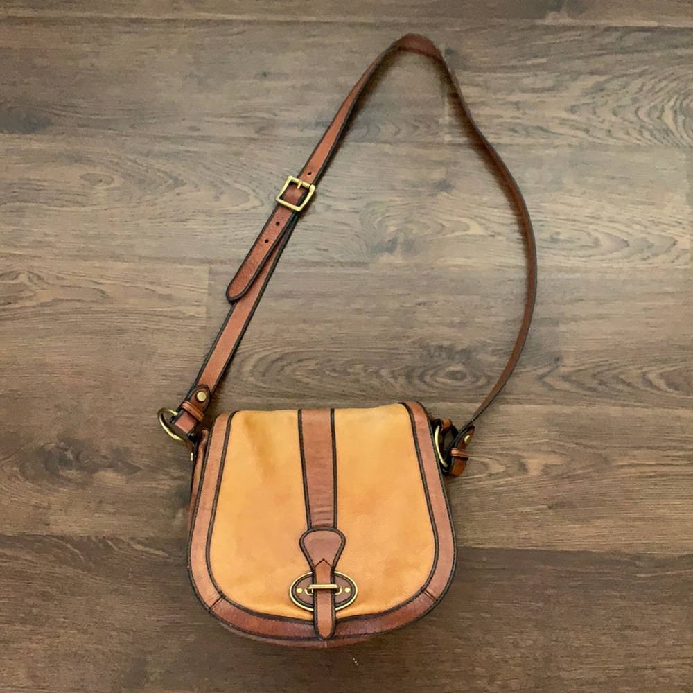 Leather Fossil Cross Body Purse